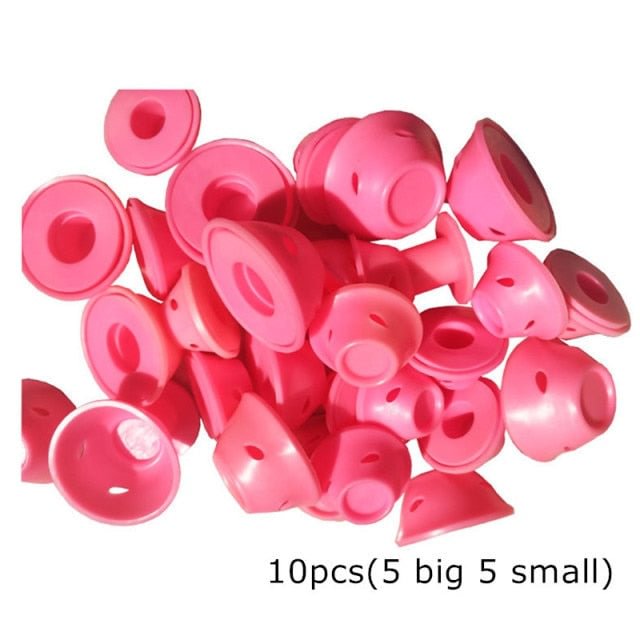 Soft Rubber Silicone Hair Curler