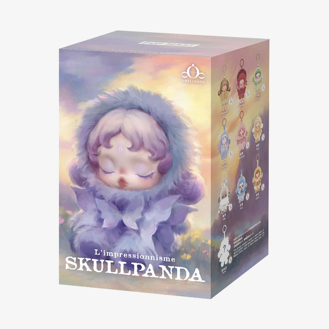 【Pre Sale 5 Days！】SKULLPANDA L&rsquo;impressionnisme Series Plush Doll Blind Box