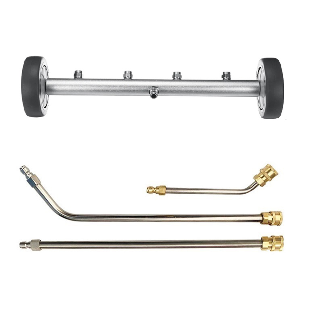 

16 inch Pressure Washer Undercarriage Cleaner Water Broom with 3 Wands, 501 Original