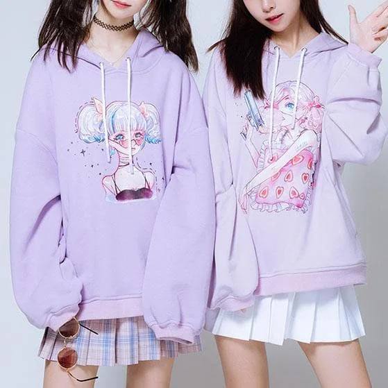 Harajuku Girls Couple Hoodie Sweater SP13335R