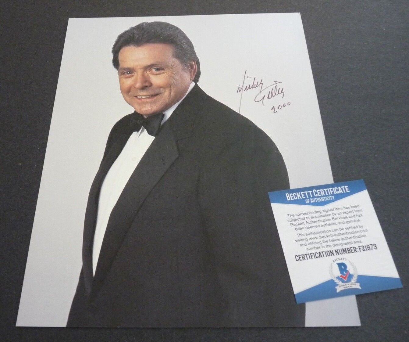 Mickey Gilley IP Signed Autographed 8x10 Photo Poster painting Beckett Certified