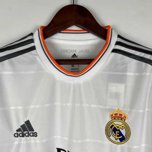Retro 13/14 Real Madrid Home Long Sleeve Football Shirt Thai Quality