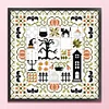 (Counted/Stamped) 14CT Halloween-Cross Stitch 28*28cm/11.02*11.02in(Brand)