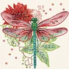 Diamond Painting-DIY Crystal Rhinestone Xmas Dragonfly