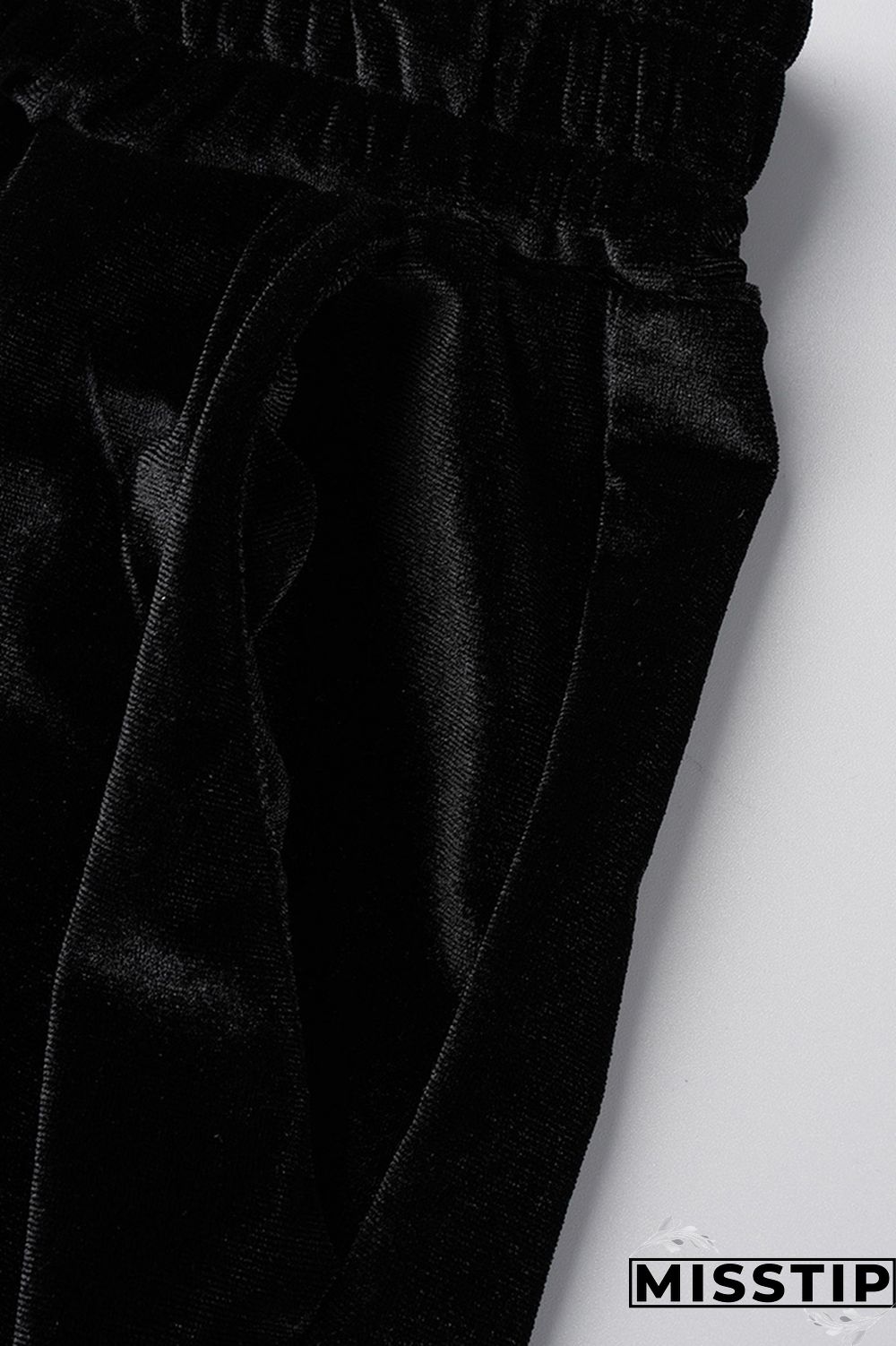 Blue Casual Solid Patchwork Hooded Collar Long Sleeve Three-piece Set