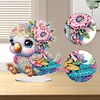 Diamond Painting Acrylic Flower Parrot Table Top Ornament Kits Bedroom Decor