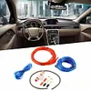 1500W Audio Speakers Wiring Kit 18GA Subwoofer Speaker Line for Car Modification