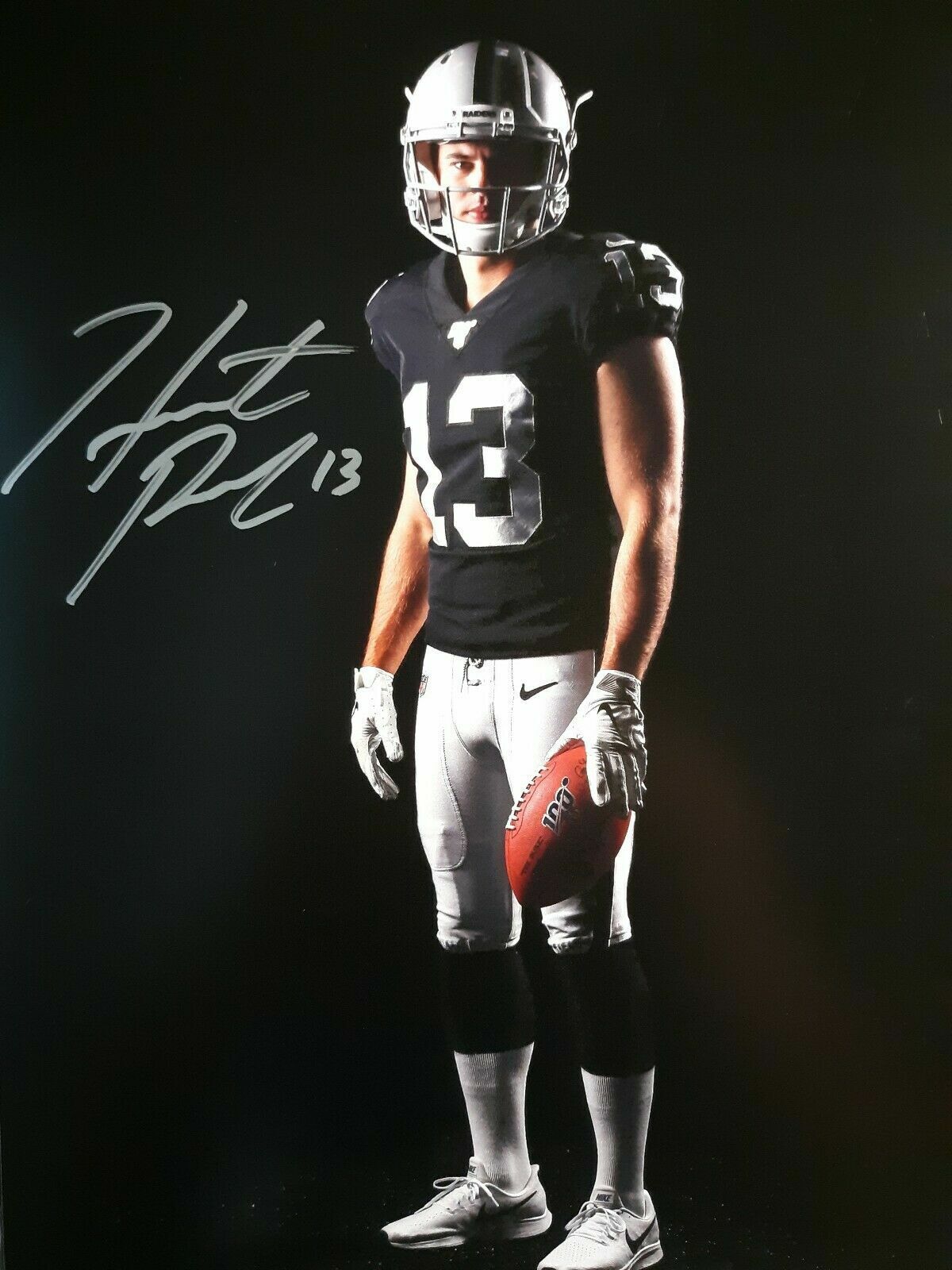 Hunter Renfrow Autographed Signed 8x10 Photo Poster painting ( Raiders ) REPRINT