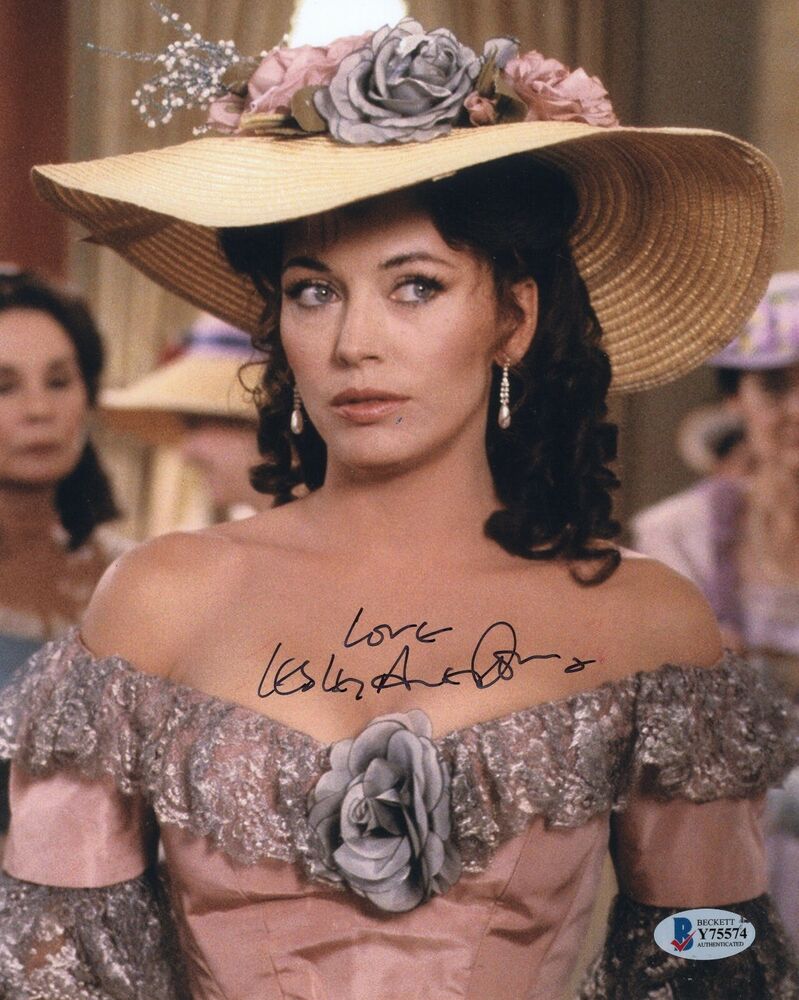 Lesley-Anne Down Signed North & South Madeline 8x10 Photo Poster painting w/Beckett Y75574