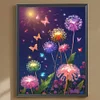 Diamond Painting-DIY Full Round Drill Colorful Dandelion