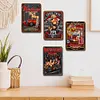 4PCS fille sexy - Panneaux en &eacute;tain m&eacute;tallique(20*30cm/30*40cm)