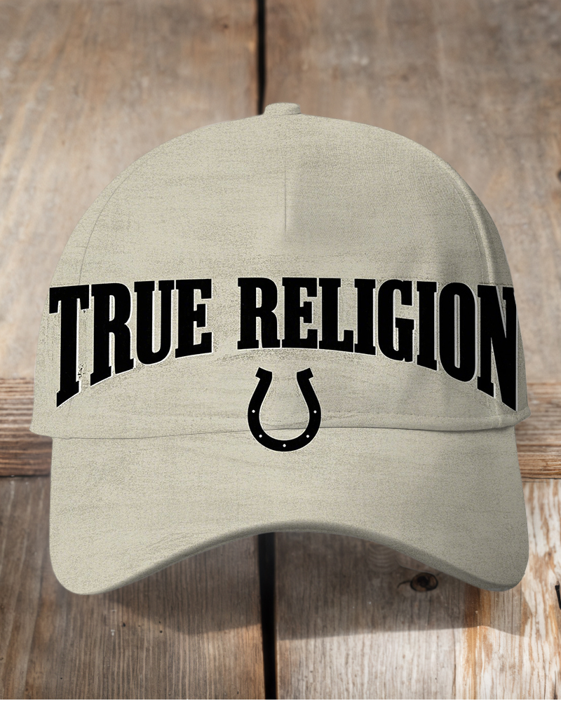 TRUE RELIGION Casual Outdoor Baseball Cap