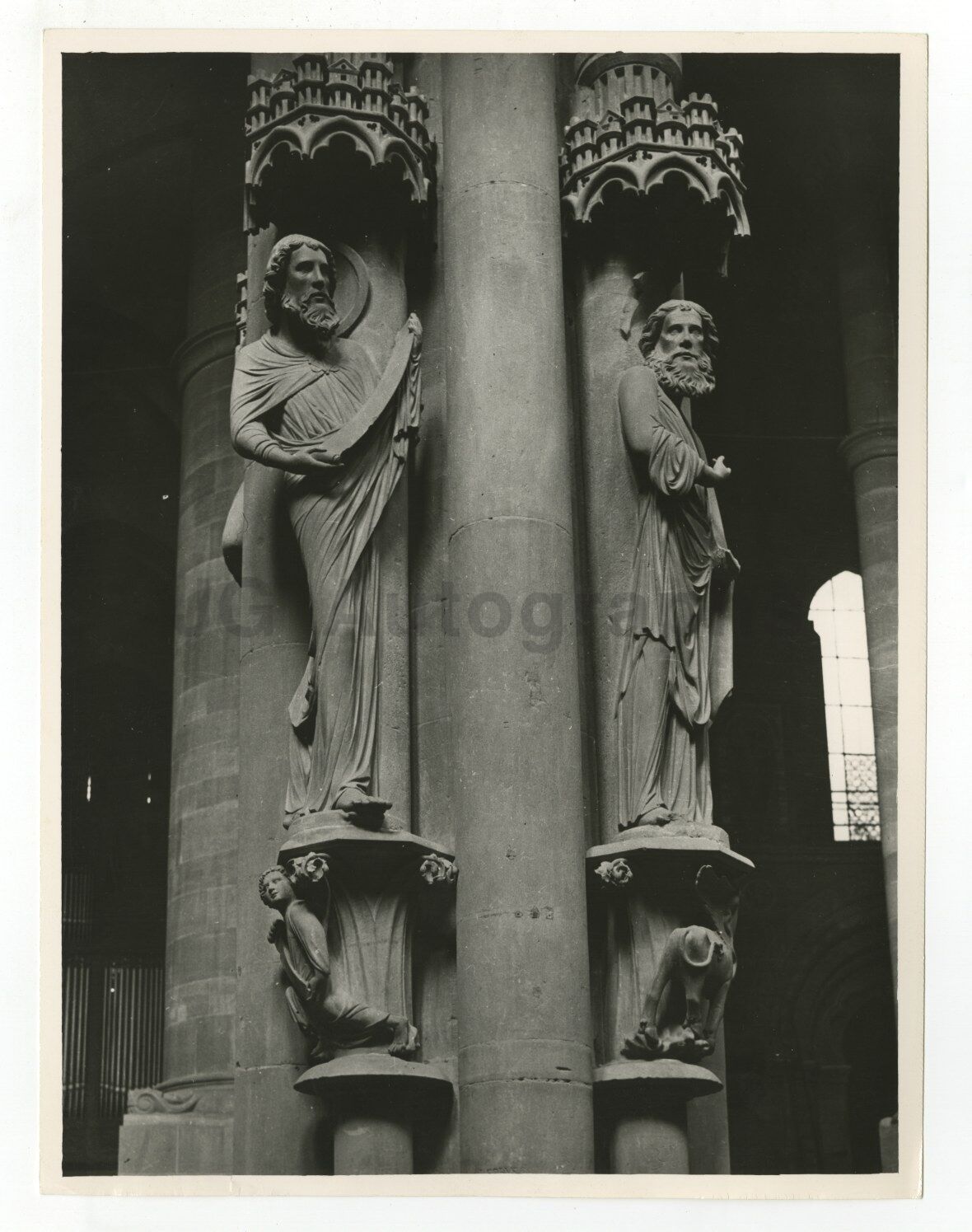 Strasbourg French Cathedral - Vintage 7x9 Publication Photo Poster paintinggraph - France