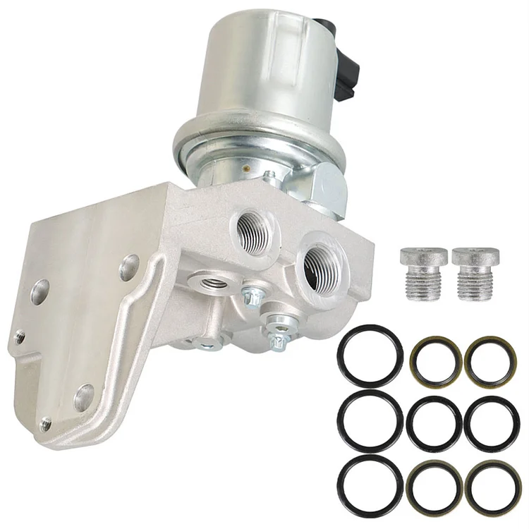 Silscvtt Fuel Transfer Pump 12V 4935005 Replacement for Cummins 6C8.3 ISC8.3 QSC8.3 QSL9 Engines 5362269