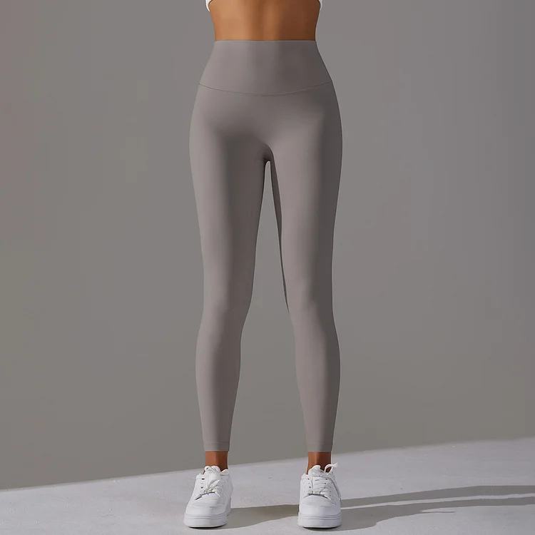 PASUXI Manufacturer Yoga Leggings for Women High Waist Nylon Athletic Yoga Pants Gym Fitness Workout Legging huanwei