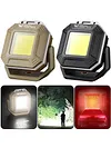 COB LED Work Light Rechargeable Flashlight with Magnetic Base Inspection Light