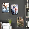 [Grande Taille]3PCS SWoman Soldier Colorful Military - Ensemble de panneaux en m&eacute;tal(30*40cm)