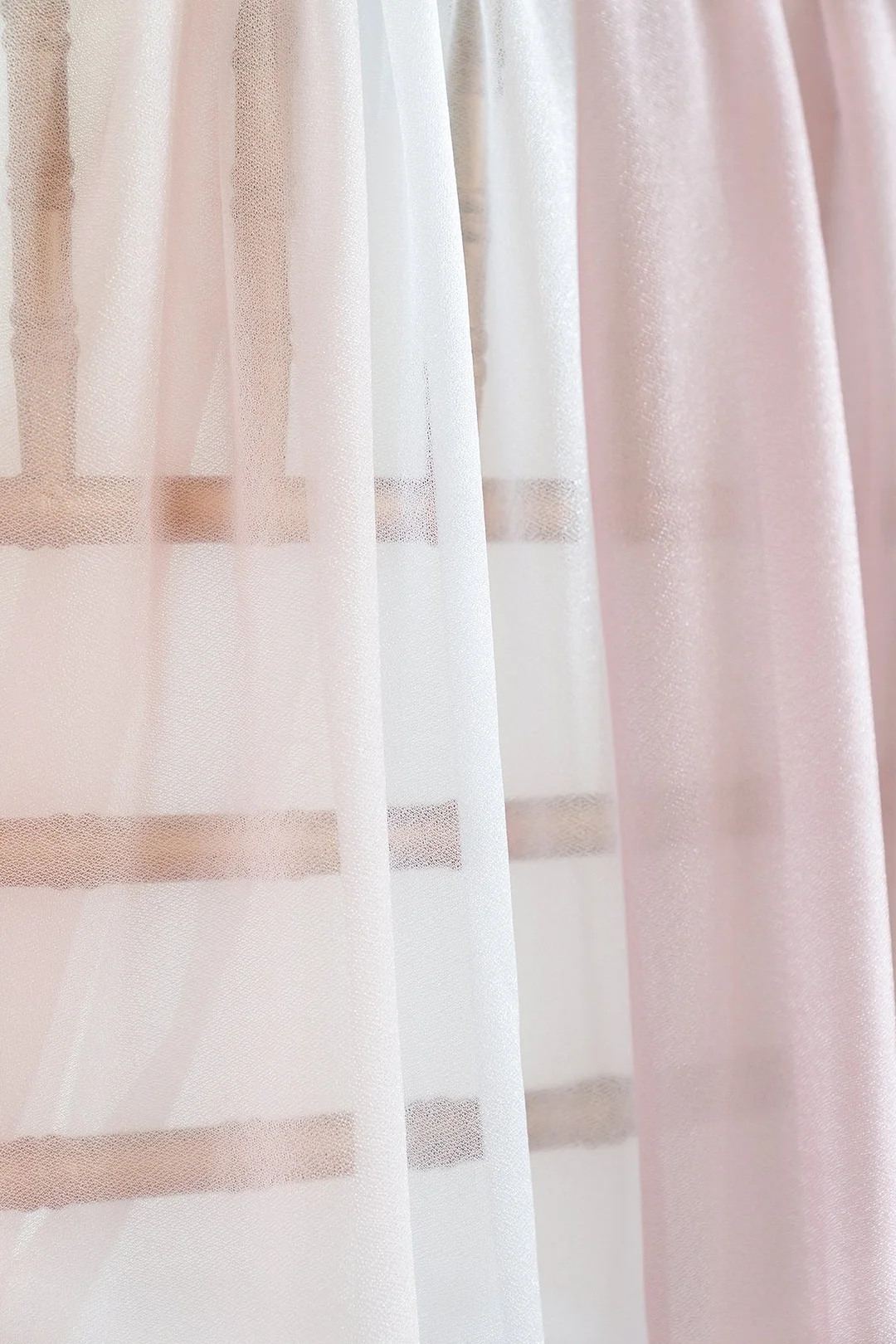 Sheer Wedding Arch Draping 30"w x 20ft  - Ombre Colors