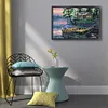 Lakeside-14CT Stamped Cross Stitch Kit(30*21cm)