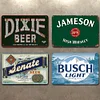 4pcs - Beer - Vintage Metal Signs(8*12Inch)