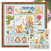 Prince-14CT Stamped Cross Stitch Egyptian Cotton 30*30cm/11.81*11.81in tapestrymarket