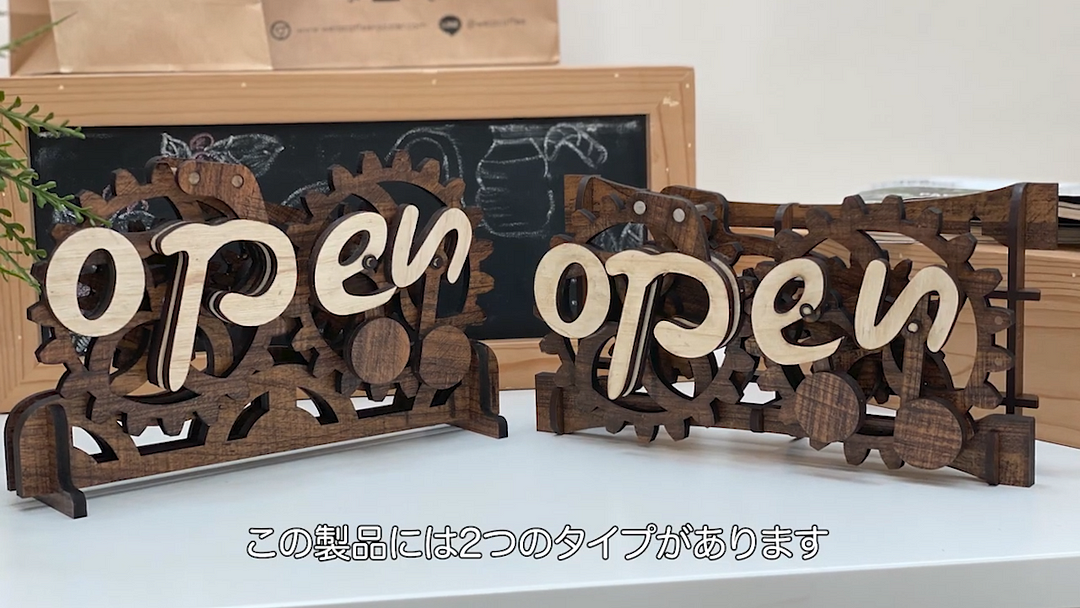 Revolutionary Open-Closed Signboard