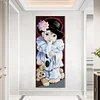 (30*75cm)Girl -  Full Round Drill Diamond Painting