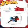 Spider-Man Silk Spinning Electric Launcher Rechargeable Automatic Spinneret Black Technology Toy