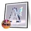 Letter A - Full Round Drill Diamond Painting