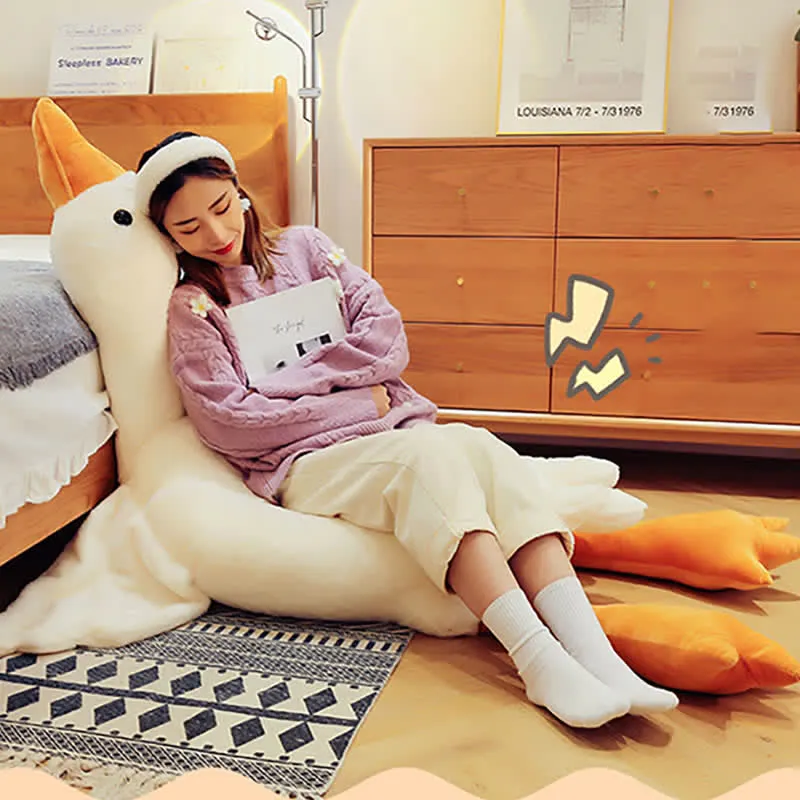 Funny Cartoon Goose Plush Toy