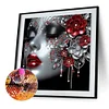 Elegante Dame - speziell geformte Diamantmalerei - 40 * 40cm
