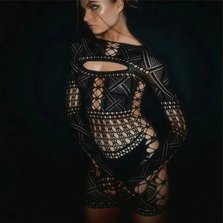 We Outside Mesh Romper