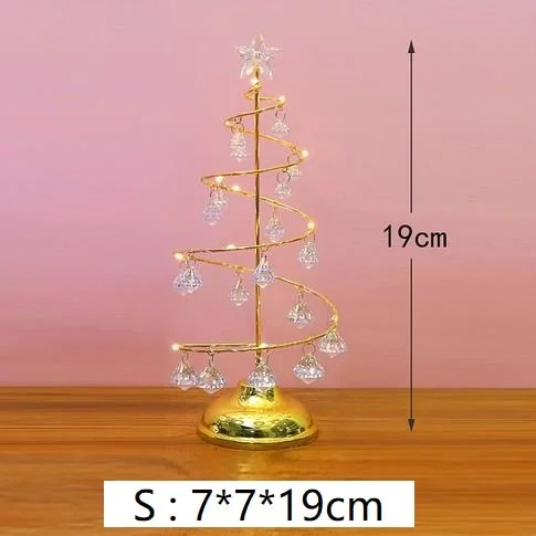 Led night lights Christmas tree decoration lights diamond ambient lights Christmas decoration children's gifts