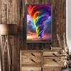 (40*60cm)Colorful Tornado - Full Round Drill Diamond Painting