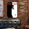 LAQI & NDS scarface - Panneaux en &eacute;tain m&eacute;tallique(20*30cm/30*40cm)
