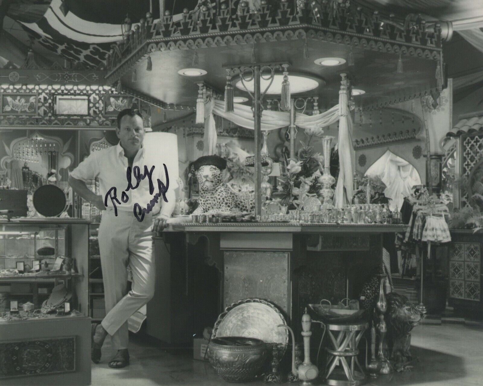ROLLY CRUMP SIGNED AUTOGRAPH 8X10 Photo Poster painting DISNEY IMAGINEER