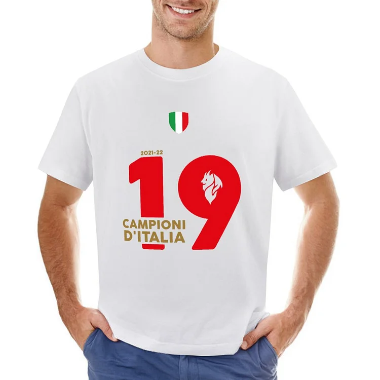 Campioni D' Italia Champions of Italy 2022 Men's T-shirt