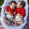 17'' Real Lifelike Twins  Rocio & Lisa Reborn Newborn Baby Doll Girl Handcrafted of Soft Touch Silicone Vinyl - RBBI-Myrebornbabydoll&reg; Myrebornbabydoll&reg;