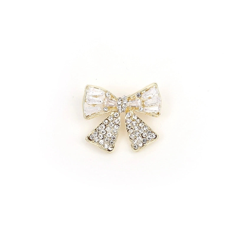 Minimalist Pin Insect Flower Bow Knot Alloy Inlay Zircon Women’s Brooches