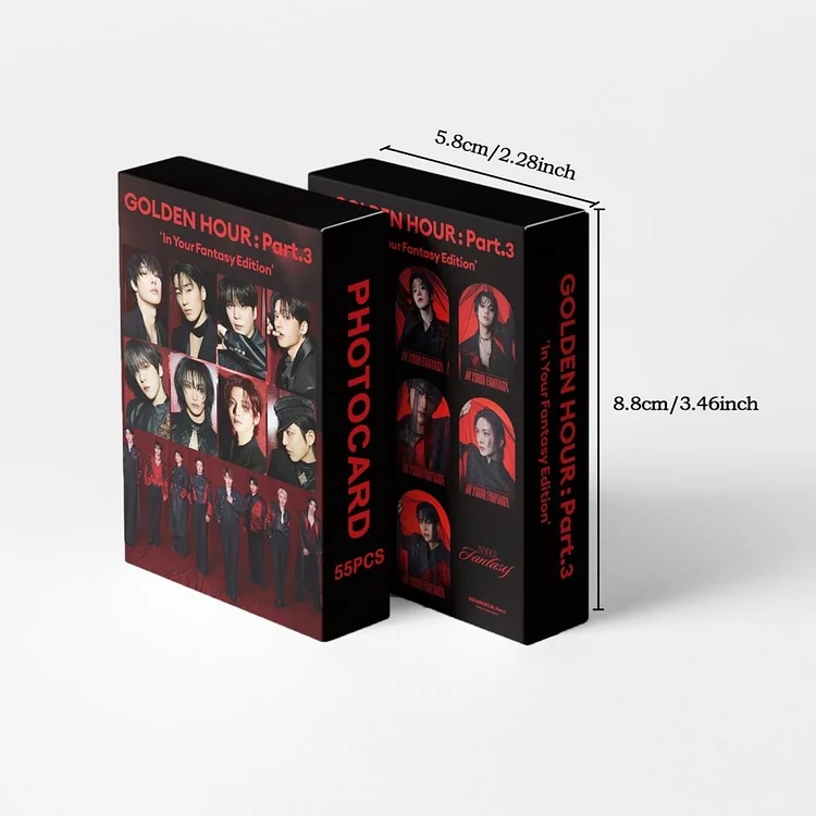 2025 ATEEZ In Your Fantasy World Tour 55 Sheets Golden Hour: Part