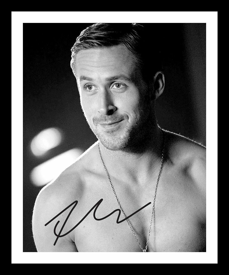 Ryan Gosling Autograph Signed & Framed Photo Poster painting 2