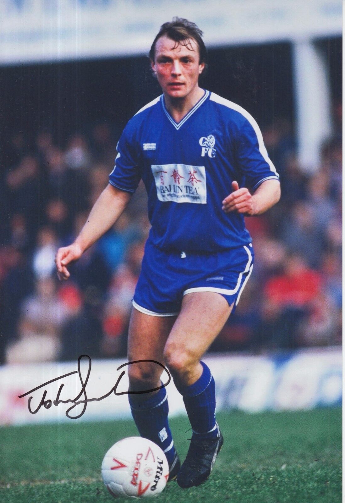 John Bumstead Hand Signed Chelsea 12x8 Photo Poster painting.