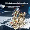 3D Wooden Mechanical Ball Rolling Ladder Model