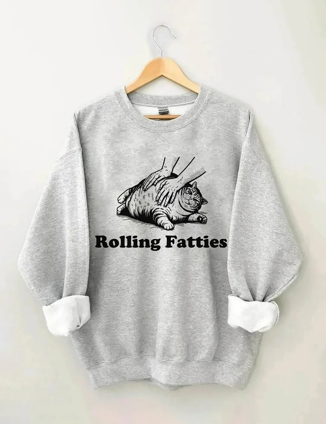 Rolling Fatties Cat Sweatshirt