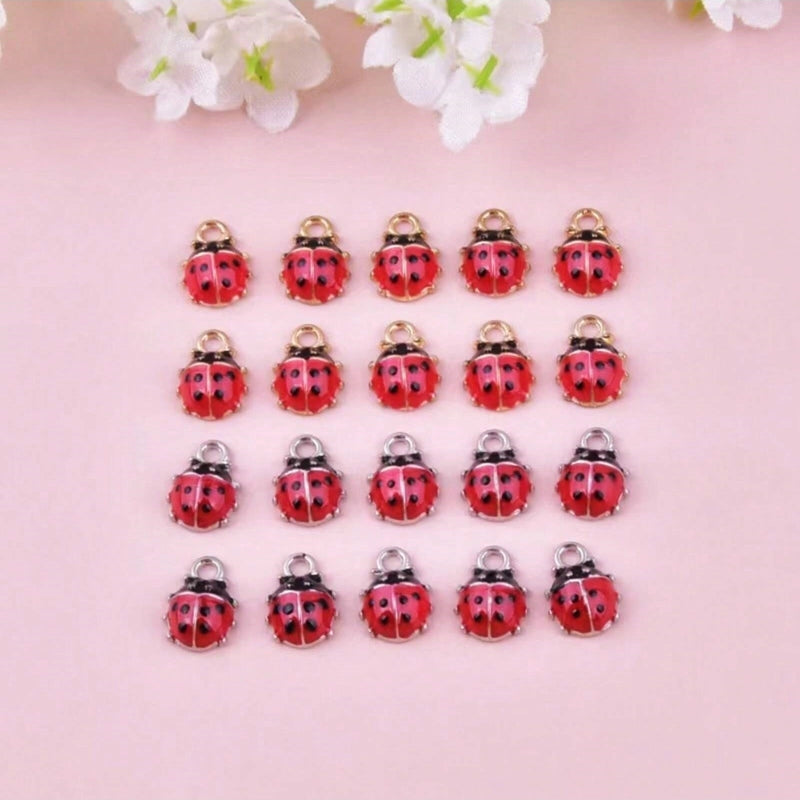 5 PCS/Package 9 * 12mm Alloy Beetles Pendant Jewelry Accessories