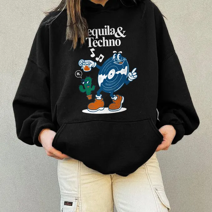 Tequila & Techno Women's Hoodie