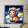 Pokémon-11CT Stamped Cross Stitch 40*40cm/15.75*15.75in
