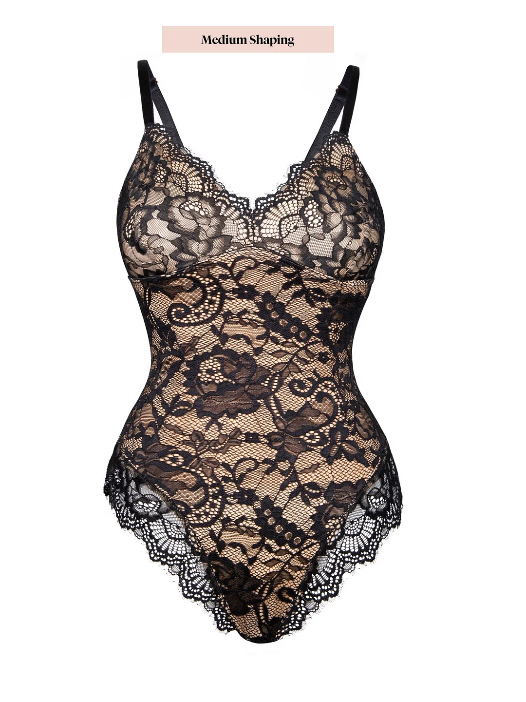 Shaping Lace Shapewear Bodysuit