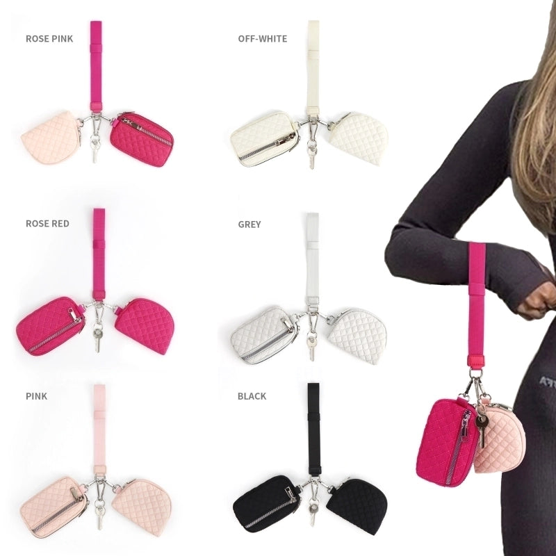 In Stock Lulu With Multi-functional Fashion Ladies Wristlet Portable Simple Bank Card Mini Coin Purse