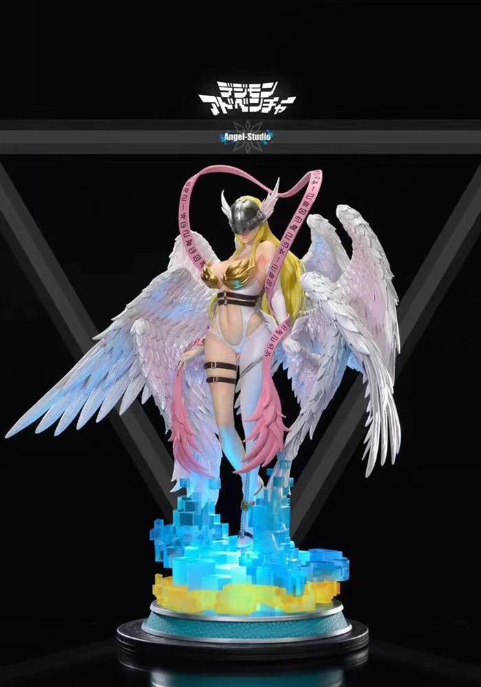 1/4 & 1/7 Scale Angewomon with LED - Digimon Resin Statue - Angel-Studio [Pre-Order]-shopify
